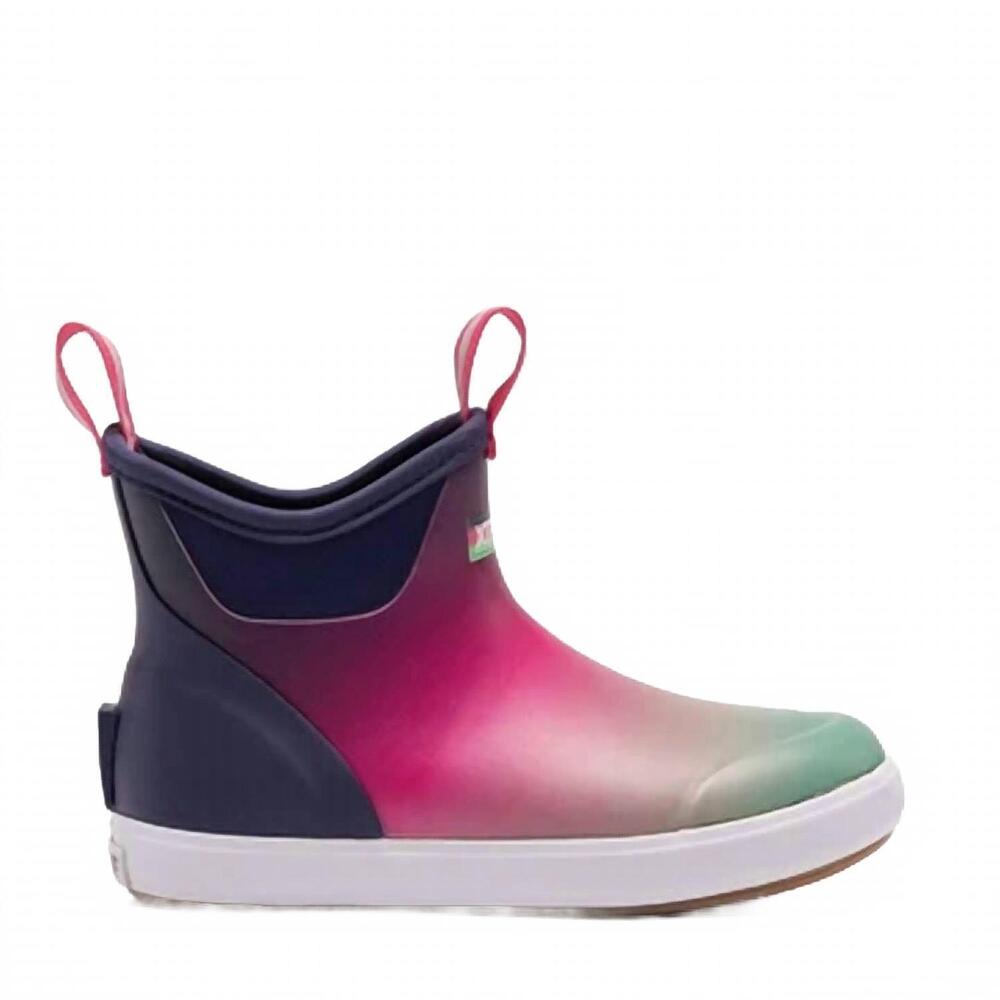 NEW XTRATUF women's ankle deck boot in purple